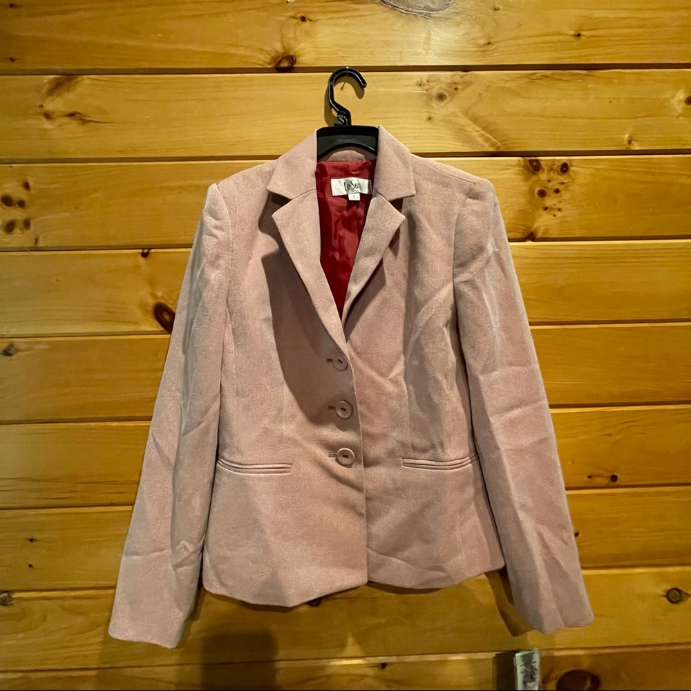 Two piece blazer and skirt